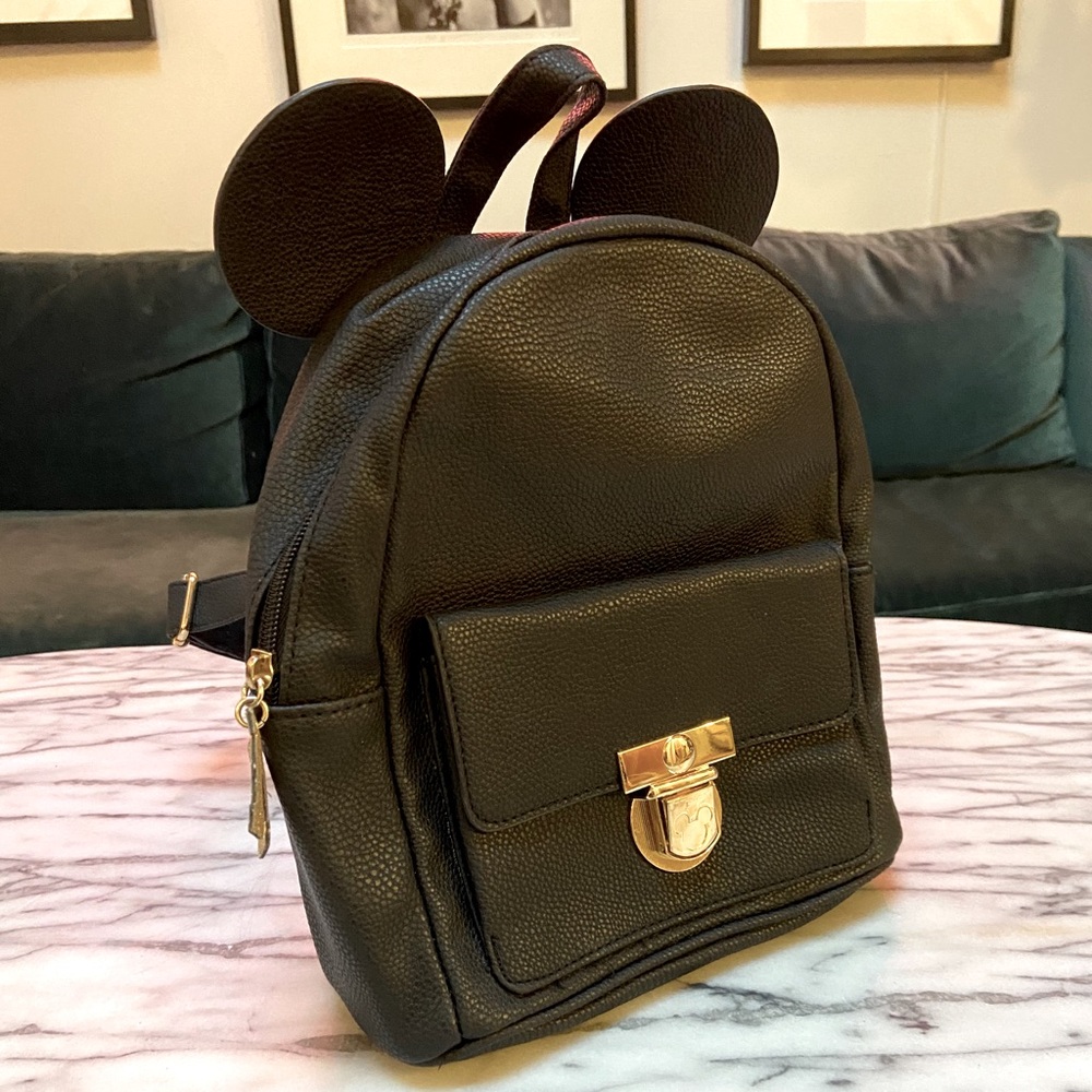 Disney Mickey Mouse Leather Backpack